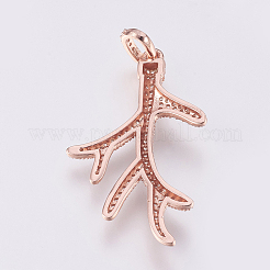 Латунные микро проложить кубического циркония подвески&nbsp;ZIRC-J019-12B