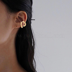 2 par de pendientes tipo brazalete de acero inoxidable 303&nbsp;EJEW-BBC0002-25G