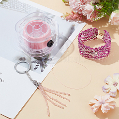 Воском хлопчатобумажная нить шнуры&nbsp;AJEW-WH0561-82A