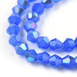 Имитация нефрита гальванических бисер пряди&nbsp;LS-EGLA-A039-J2mm-L04