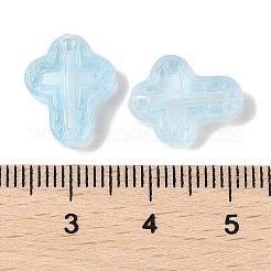 Perline di vetro di vernice spray trasparente&nbsp;GLAA-Z011-04D