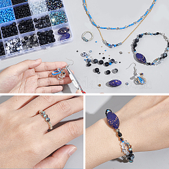 Kit de recherche de fabrication de bijoux en perles de bricolage&nbsp;DIY-PH0017-56