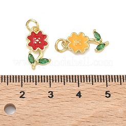 Латунные микро проложить кубического циркония подвески&nbsp;KK-K417-05G