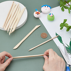 10 шт. деревянная палочка для скульптуры из глины DIY-WH0723-042