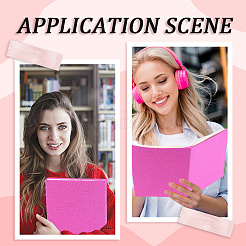 3 Buchumschläge aus elastischem Stoff&nbsp;AJEW-CP0006-14B