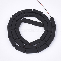 Окрашенного распылением немагнитных синтетических нитей гематита бусы G-T116-10-17