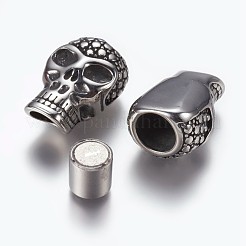Fermoirs magnétiques en acier inoxydable 304 avec emembouts collées&nbsp;STAS-K122-21