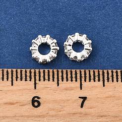 Латунные микропаве из прозрачного кубического циркония KK-K300-02B-S