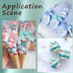 200 шт. аксессуаров для костюма из полиэстера ручной работы&nbsp;DIY-SP0004-86B-01