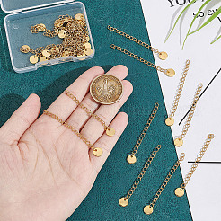 30 шт. удлинитель цепи из нержавеющей стали 304 STAS-UN0053-99