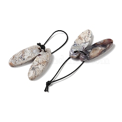 2 шт. подвески из натурального мексиканского агата&nbsp;G-B105-01I