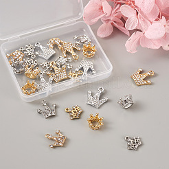 32 pièces 4 pendentifs en alliage de style strass&nbsp;PALLOY-TA0002-30