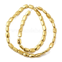 Стеклянные бусины с гальваническим покрытием &nbsp;EGLA-F166-18