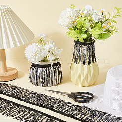 Кружевная лента с кисточкой OCOR-WH20007-218