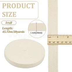 Ruban à chevrons en coton&nbsp;OCOR-WH0101-12B-01
