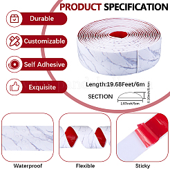 Самоклеящиеся плоские переходные планки для напольных дверей из ПВХ&nbsp;DIY-WH20012-13C