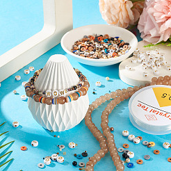 Kits de fabrication de colliers/bracelets DIY&nbsp;DIY-TAC0032-18D