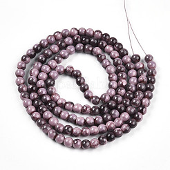 Выпечка окрашенные стеклянные бусины&nbsp;X1-DGLA-N003-6mm-C09