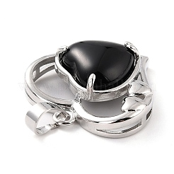 Природные подвески обсидиана&nbsp;G-C236-01I-P-RS