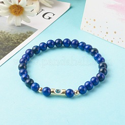 Bracciali tratto di pietra misti naturali&nbsp;BJEW-JB06567