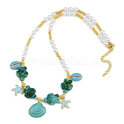 Pendentif en forme de coquillage&nbsp;KK-CBA4547-04B-G