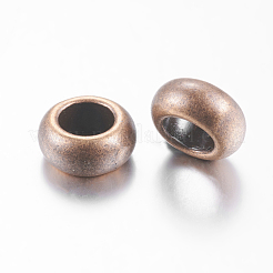 Сплавочные овальные бусины тибетского стиля &nbsp;X-TIBEB-48831-R-FF