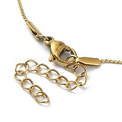 Ионное покрытие (ip) браслеты из нержавеющей стали 304 с серпантином BJEW-D020-01G