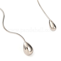 Латунь колье колье NJEW-F326-01P