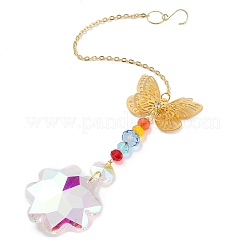 Подвесные украшения из полого сплава&nbsp;HJEW-Q012-05B