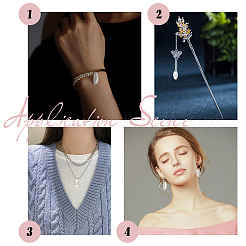 80 шт. латунная пустая бирка плоская овальная срезная подвеска KK-FH0002-56