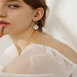 24 шт. 2-х цветные подвески в форме сердца из сплава&nbsp;ZIRC-LP0001-02