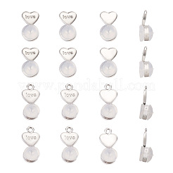 20 шт. 2 стиля силиконовые гайки для ушей&nbsp;FIND-TA0001-47B