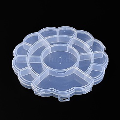 17 сетка для цветочных пластиковых контейнеров для бисера AJEW-YWC0001-06