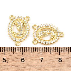 Latón micro pavimento claro cubic zirconia araña componentes componentes&nbsp;CU-CBA5CB0-13G