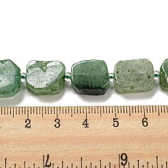 Perles vertes naturelles quartz fraise brins&nbsp;G-Z043-A05-01