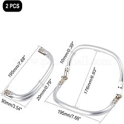 Ersatz für U-förmige Aluminiumgriffe&nbsp;ALUM-CA0001-01P