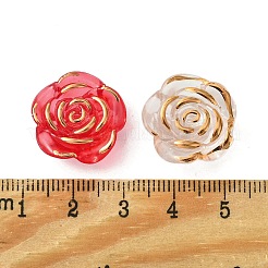 Прозрачные акриловые бусины&nbsp;X1-OACR-O006-03A