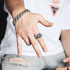 Латунные перстни для мужчин&nbsp;FS-WG3A8DB-01