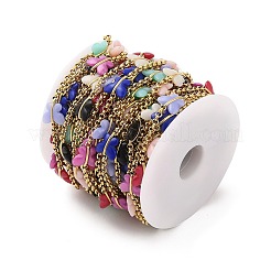 Ионное покрытие (ip) бабочка из нержавеющей стали 304 с цепями ролло из смолы CHS-G031-01G