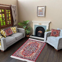 Mini tapis en nylon de style turc&nbsp;AJEW-TA0003-66B