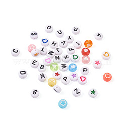 1500шт 30 стиля акриловые бусины&nbsp;SACR-PJ0001-02