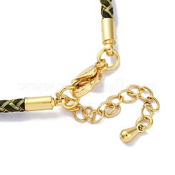 Изготовление плетеных браслетов из полиэфирного шнура MAK-Z003-01G-10