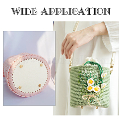 Комплект дна сумки из пластиковой искусственной кожи tpr FIND-WH0013-95