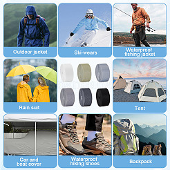 30 м 6-х цветная водонепроницаемая термоплавкая лента для герметизации швов из искусственной кожи FIND-GA0004-81