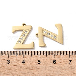 Echte 14 Karat vergoldete Anhänger aus 304er Edelstahl&nbsp;STAS-L022-157G-Z