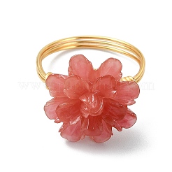 Fingerringe aus synthetischem Muschelleder&nbsp;RJEW-JR01057