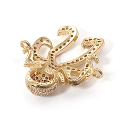 Соединители из латуни с микрочастицами и кубическим цирконием&nbsp;ZIRC-L090-040G