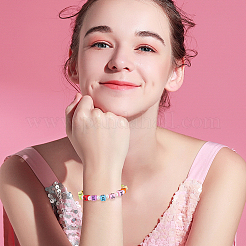 300 шт. Непрозрачные акриловые бусины&nbsp;OACR-SC0002-68