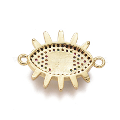 Соединители из латуни с микрочастицами и кубическим цирконием&nbsp;LS-ZIRC-I032-72G