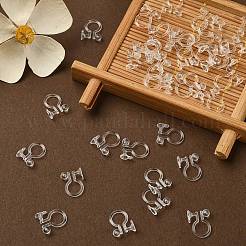 Пластиковые серьги с клипсами KY-YW0001-46